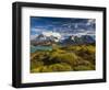 Chile, Magallanes Region, Torres Del Paine National Park, Lago Pehoe, Morning Landscape-Walter Bibikow-Framed Photographic Print