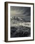 Chile, Magallanes Region, Torres Del Paine National Park, Landscape by Salto Grande Waterfall-Walter Bibikow-Framed Photographic Print