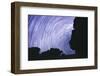 Chile, Monjes De Pakana, Startrail, Rock Formations-Jutta Ulmer-Framed Photographic Print