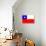 Chile National Flag Poster Print-null-Poster displayed on a wall