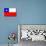Chile National Flag Poster Print-null-Mounted Poster displayed on a wall