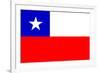 Chile National Flag-null-Framed Art Print