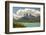 Chile, Patagonia. Lake Pehoe and The Horns mountains.-Jaynes Gallery-Framed Photographic Print