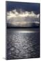 Chile, Patagonia, Strait of Magellan. Tierra del Fuego, rays of sunshine over the fjords and sea.-Jolly Sienda-Mounted Photographic Print