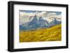 Chile, Patagonia. The Horns mountains.-Jaynes Gallery-Framed Photographic Print