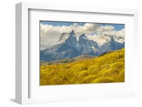 Chile, Patagonia. The Horns mountains.-Jaynes Gallery-Framed Photographic Print