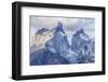 Chile, Patagonia. The Horns mountains.-Jaynes Gallery-Framed Photographic Print