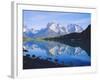 Chile, Patagonia, Torres Del Paine National Park, Cuernos Del Paine (2,600M) from Lago Pehoe-Geoff Renner-Framed Photographic Print