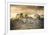 Chile, Patagonia, Torres Del Paine National Park, Cuernos Del Paine Peaks and Lake Pehoe-Michele Falzone-Framed Photographic Print