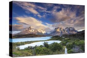 Chile, Patagonia, Torres Del Paine National Park (Unesco Site), Lake Peohe-Michele Falzone-Stretched Canvas