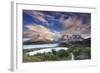 Chile, Patagonia, Torres Del Paine National Park (Unesco Site), Lake Peohe-Michele Falzone-Framed Photographic Print