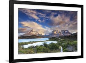 Chile, Patagonia, Torres Del Paine National Park (Unesco Site), Lake Peohe-Michele Falzone-Framed Photographic Print