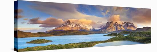 Chile, Patagonia, Torres Del Paine National Park (Unesco Site), Lake Peohe-Michele Falzone-Stretched Canvas