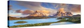 Chile, Patagonia, Torres Del Paine National Park (Unesco Site), Lake Peohe-Michele Falzone-Stretched Canvas