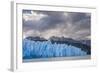 Chile, Patagonia, Torres del Paine NP. Blue Glacier and Mountains-Cathy & Gordon Illg-Framed Photographic Print