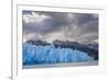 Chile, Patagonia, Torres del Paine NP. Blue Glacier and Mountains-Cathy & Gordon Illg-Framed Photographic Print