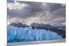 Chile, Patagonia, Torres del Paine NP. Blue Glacier and Mountains-Cathy & Gordon Illg-Mounted Photographic Print