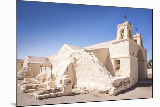 Chile's Oldest Church, Chiu-Chiu Village, Atacama Desert in Northern Chile, South America-Kimberly Walker-Mounted Photographic Print