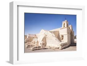 Chile's Oldest Church, Chiu-Chiu Village, Atacama Desert in Northern Chile, South America-Kimberly Walker-Framed Photographic Print