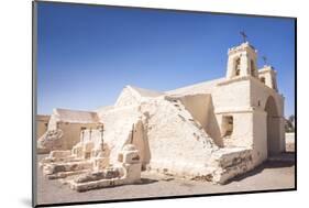 Chile's Oldest Church, Chiu-Chiu Village, Atacama Desert in Northern Chile, South America-Kimberly Walker-Mounted Photographic Print