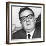 Chile's Socialist President Salvador Allende at Government House, San Diego, on March 2, 1973-null-Framed Photo