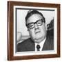 Chile's Socialist President Salvador Allende at Government House, San Diego, on March 2, 1973-null-Framed Photo