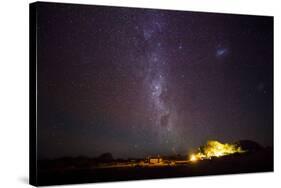 Chile, San Pedro De Atacama, Stars, Farm under the Milky Way-Jutta Ulmer-Stretched Canvas