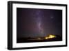 Chile, San Pedro De Atacama, Stars, Farm under the Milky Way-Jutta Ulmer-Framed Photographic Print