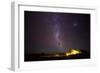 Chile, San Pedro De Atacama, Stars, Farm under the Milky Way-Jutta Ulmer-Framed Photographic Print