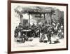 Chile: the Cueca, or National Dance; a Scene in a Roadside Inn Near Valparaiso, 1880 1881-null-Framed Giclee Print