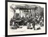 Chile: the Cueca, or National Dance; a Scene in a Roadside Inn Near Valparaiso, 1880 1881-null-Framed Giclee Print