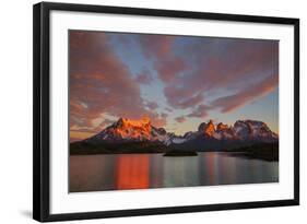 Chile, Torres Del Paine-Nigel Pavitt-Framed Photographic Print