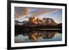 Chile, Torres Del Paine-Nigel Pavitt-Framed Photographic Print