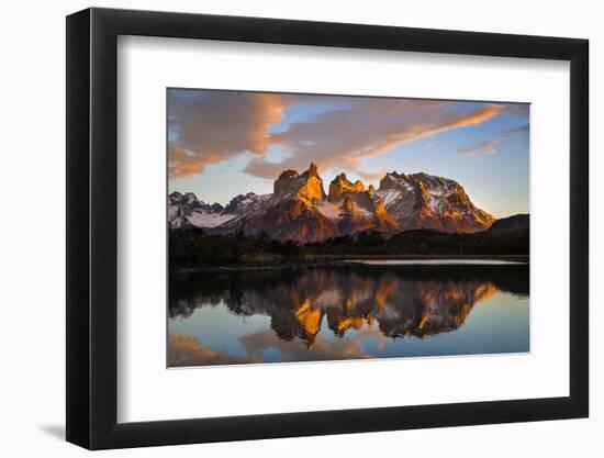 Chile, Torres Del Paine-Nigel Pavitt-Framed Photographic Print