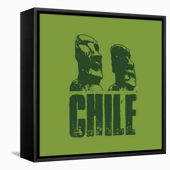 Chile-null-Framed Stretched Canvas