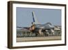 Chilean Air Force F-16 at Natal Air Force Base, Brazil-Stocktrek Images-Framed Photographic Print