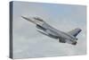 Chilean Air Force F-16 Taking Off from Natal Air Force Base, Brazil-Stocktrek Images-Stretched Canvas