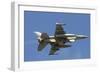 Chilean Air Force F-16A Takes-Off from Natal Air Force Base-Stocktrek Images-Framed Photographic Print