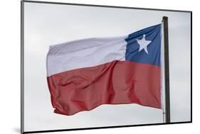 Chilean Flag, Chile-Pete Oxford-Mounted Photographic Print
