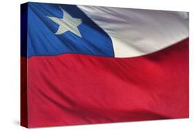 Chilean Flag-Jon Hicks-Stretched Canvas