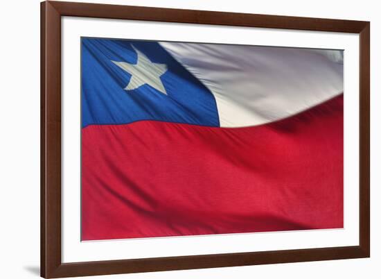 Chilean Flag-Jon Hicks-Framed Photographic Print