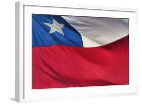 Chilean Flag-Jon Hicks-Framed Photographic Print