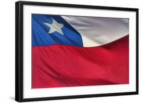 Chilean Flag-Jon Hicks-Framed Photographic Print
