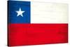 Chilean Grunge Flag. A Grunge Flag Of Chile With A Texture-TINTIN75-Stretched Canvas