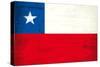 Chilean Grunge Flag. A Grunge Flag Of Chile With A Texture-TINTIN75-Stretched Canvas