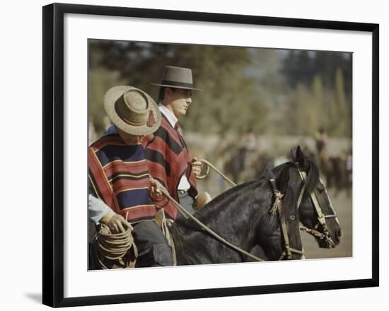 Chilean Huasos, Las Condes, Chile-null-Framed Photographic Print