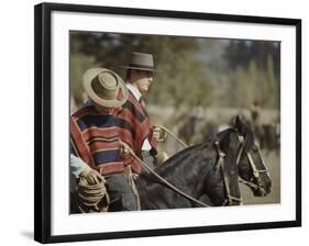 Chilean Huasos, Las Condes, Chile-null-Framed Photographic Print