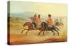 Chilean Riders, C.1835-36-Johann Moritz Rugendas-Stretched Canvas
