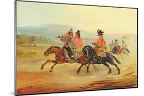 Chilean Riders, C.1835-36-Johann Moritz Rugendas-Mounted Giclee Print