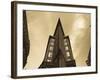 Chilehaus Office Building, Merchant District, Hamburg, State of Hamburg, Germany-Walter Bibikow-Framed Photographic Print